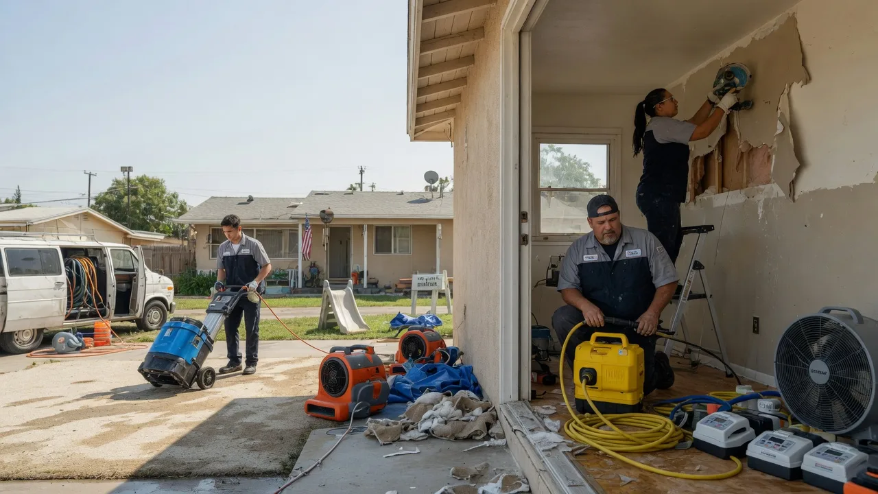 Water Damage Restoration in Middletown, CA near me